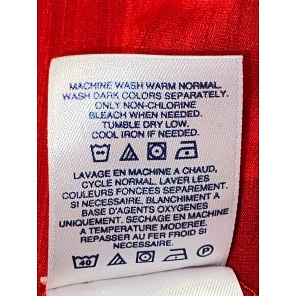 Lands End outfitters red polo shirt, short sleeves, golf Size XL - Picture 5 of 6